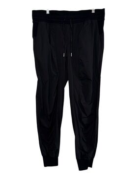 Lululemon Women's Dance Studio Black Mid-Rise Jogger Pants Size 14